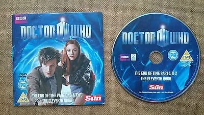 Doctor Who End of Time and Eleventh Hour  DVD Originally Released by The Sun