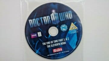 Doctor Who End of Time / Eleventh Hour DVD Released by The Sun (2010)