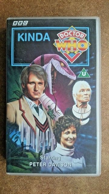 Doctor Who - Kinda (VHS, 1994) Peter Davidson