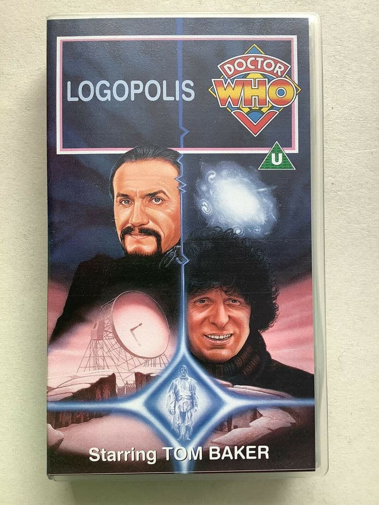 Doctor Who Logopolis Computer Doctor Who Logopolis VHS 1992 - Tom Baker