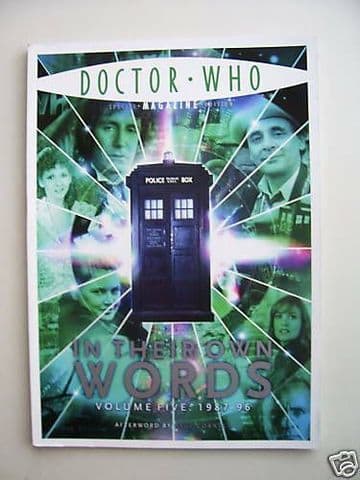 Doctor Who Magazine In Their Own Words Vol Five
