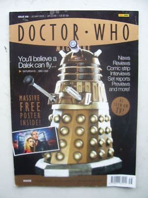 Doctor Who Magazine issue 356 You'll Believe a Dalek can Fly! Rare