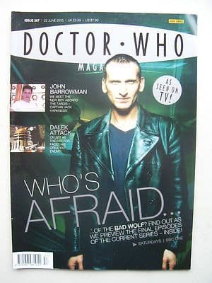 Doctor Who Magazine issue 357 Who's afraid? Rare