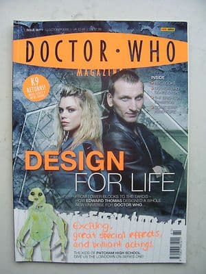 Doctor Who Magazine Issue 361 Design for Life Rare