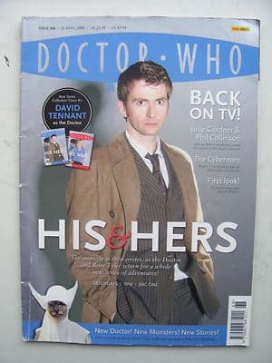 Doctor Who Magazine Issue 368 His & Hers Rare