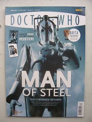 Doctor Who Magazine Issue 370 Man of Steel Rare