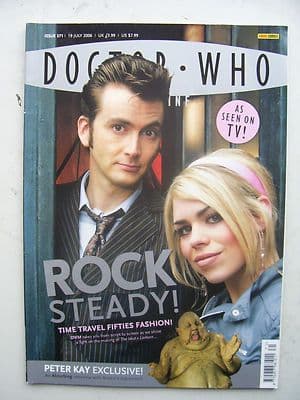 Doctor Who Magazine Issue 371 Rock Steady! Rare