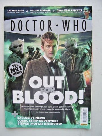 Doctor Who Magazine issue 383 Out For Blood!