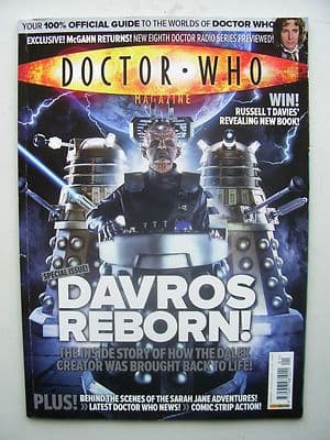 Doctor Who Magazine issue 401 Davros Reborn