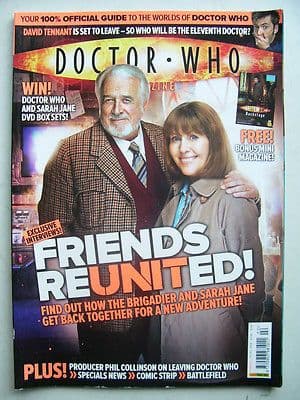 Doctor Who Magazine issue 402 Friends Reunited