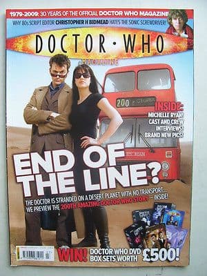 Doctor Who Magazine issue 407 End of the Line Rare