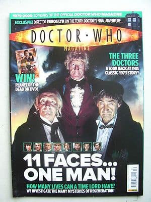 Doctor Who Magazine issue 409 11 Faces One Man
