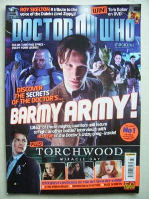 Doctor Who Magazine issue 437  Rare