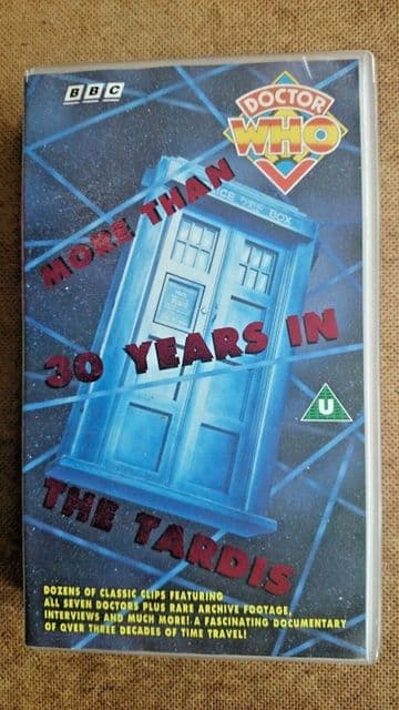 Doctor Who - More Than 30 Years In The Tardis (VHS, 1994) - Various Doctors