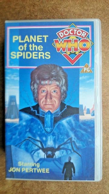 Doctor Who - Planet Of The Spiders (VHS, 1991, 2-Tape Set) - Jon Pertwee