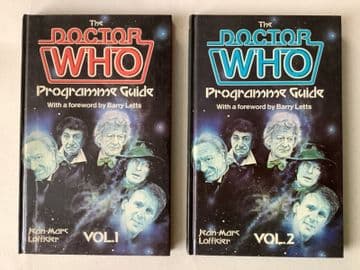 Doctor Who: Programme Guides Vol 1 & 2 by Jean-Marc Lofficier (Hardbacks, 1981)
