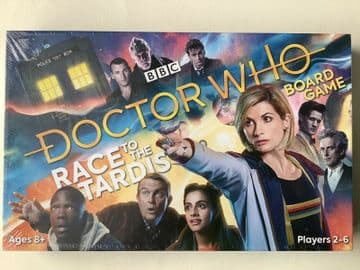 Doctor Who: Race To The TARDIS Board Game  (By BBC Studios 2018) New and Sealed