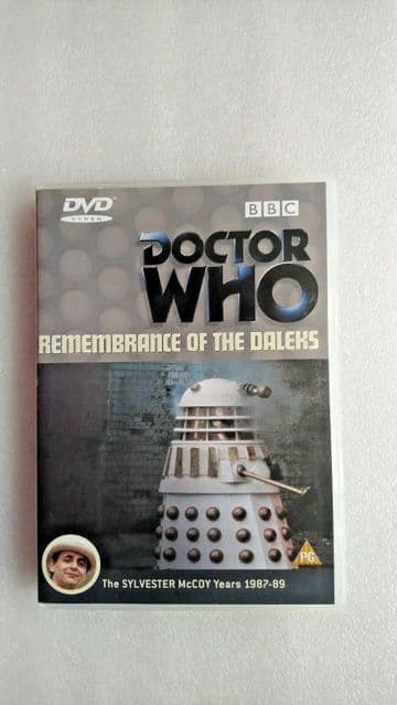 Doctor Who - Remembrance Of The Daleks (DVD, 2001) -  Slylvester McCoy