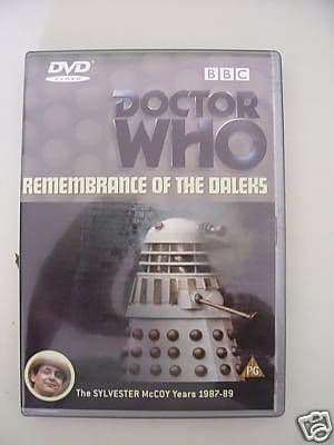 Doctor Who Remembrance of the Daleks DVD