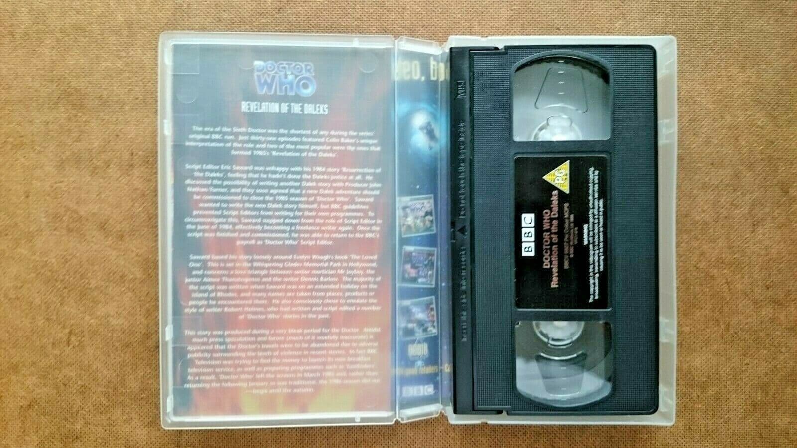 Doctor Who - Revelation Of The Daleks VHS