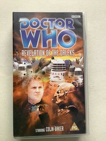 Doctor Who - Revelation Of The Daleks (VHS, 1999) - Colin Baker