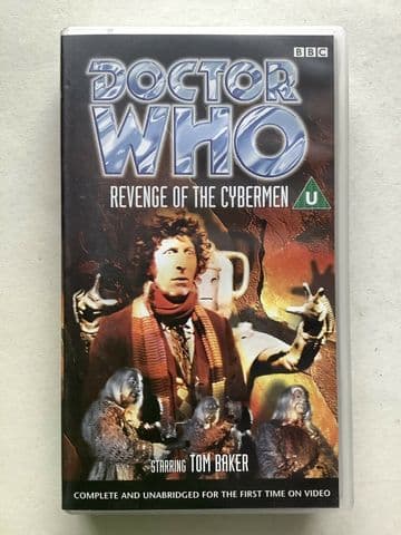 Doctor Who: Revenge Of The Cybermen (VHS, 1999 New And Sealed) - Tom Baker