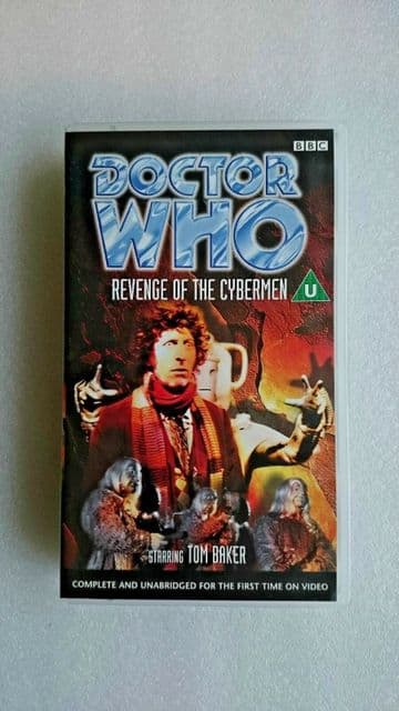 Doctor Who - Revenge Of The Cybermen (VHS, 1999) - Tom Baker