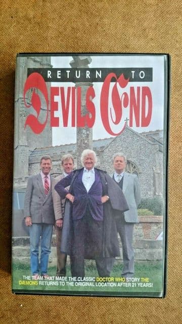 Doctor Who's Return To Devil's End (VHS, 1997) - Big Case Edition