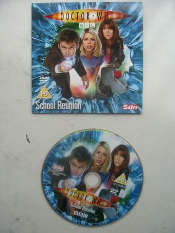 Doctor Who School Reunion  DVD Originally Released by The Sun