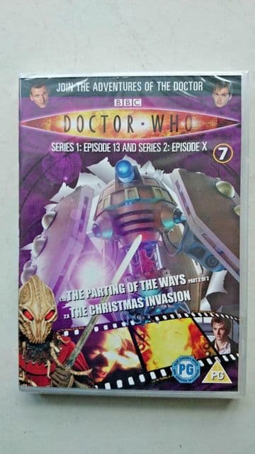 Doctor Who Series 1 Episode 13 & Series 2  X  DVD  Christopher Eccleston  Sealed