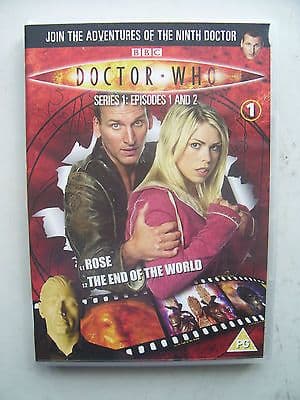 Doctor Who Series 1 Episodes 1 & 2 DVD Christopher Eccleston