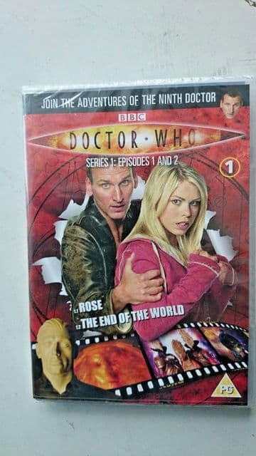 Doctor Who Series 1 Episodes 1 & 2  DVD  Christopher Eccleston  NEW and SEALED