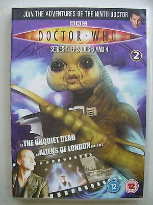Doctor Who Series 1 Episodes 3 & 4 DVD Christopher Eccleston