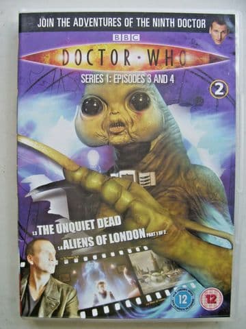Doctor Who Series 1 Episodes 3 & 4 DVD Christopher Eccleston