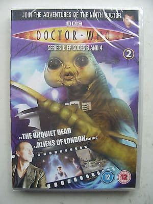 Doctor Who Series 1 Episodes 3 & 4 DVD Christopher Eccleston NEW