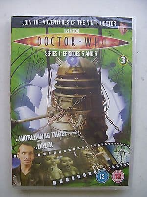 Doctor Who Series 1 Episodes 5 & 6  DVD  Christopher Eccleston  New and Sealed