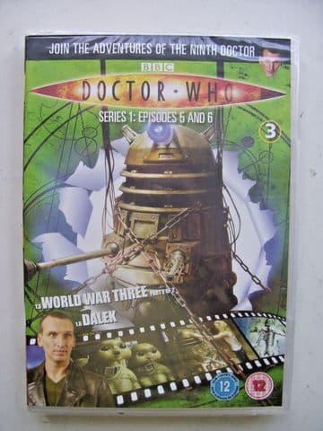 Doctor Who Series 1 Episodes 5 & 6  DVD  Christopher Eccleston  New and Sealed