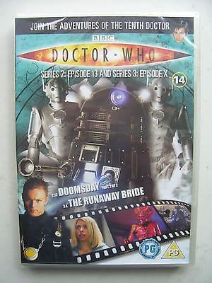 Doctor Who Series 2 Episodes 13 & Series 3 Episode X  DVD David Tennant SEALED