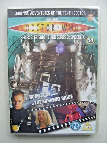 Doctor Who Series 2 Episodes 13 & Series 3 Episode X DVD David Tennant SEALED