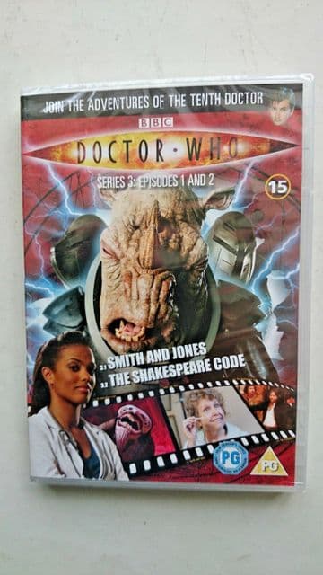 Doctor Who Series 3 Episodes 1 & 2 DVD David Tennant - NEW and SEALED