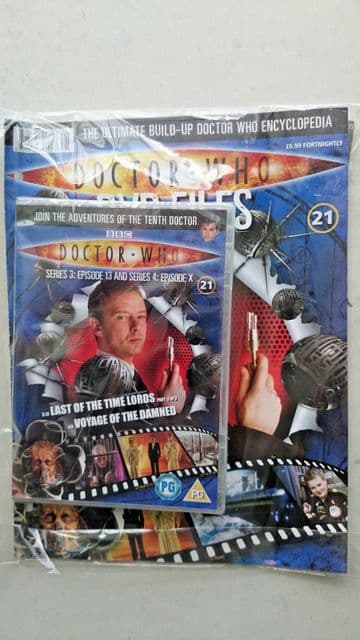 Doctor Who Series 3 Episodes 13 and X  SEALED With Magazine