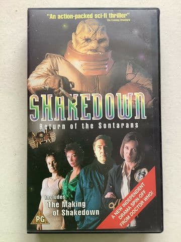 Doctor Who : Shakedown : Return of The Sontarans (VHS 1996)