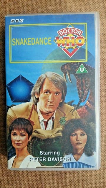 Doctor Who - Snakedance (VHS, 1994) - Peter Davidson