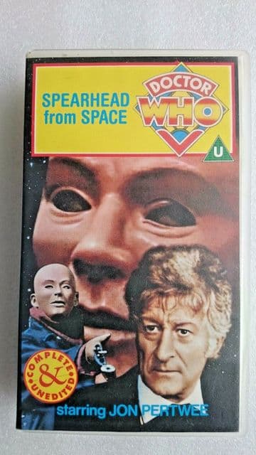Doctor Who - Spearhead From Space - Complete And Unedited (VHS, 1997)