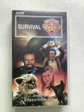 Doctor Who - Survival (VHS, 1995) - Sylvester McCoy