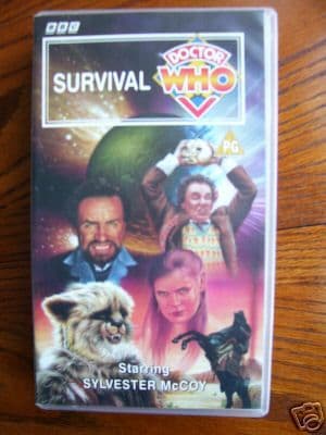 Doctor Who Survival (VHS.) Sylvester McCoy