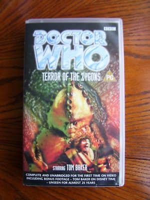 Doctor Who Terror of the Zygons Unedited RARE