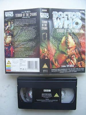 Doctor Who Terror of the Zygons. Rare Unedited Edition