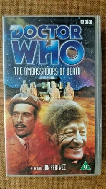 Doctor Who - The Ambassadors Of Death (VHS, 2002) - Jon Pertwee
