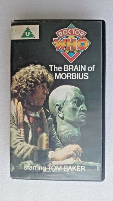 Doctor Who - The Brain Of Morbius - RARE Blue Label (VHS 1984 ) - Tom Baker